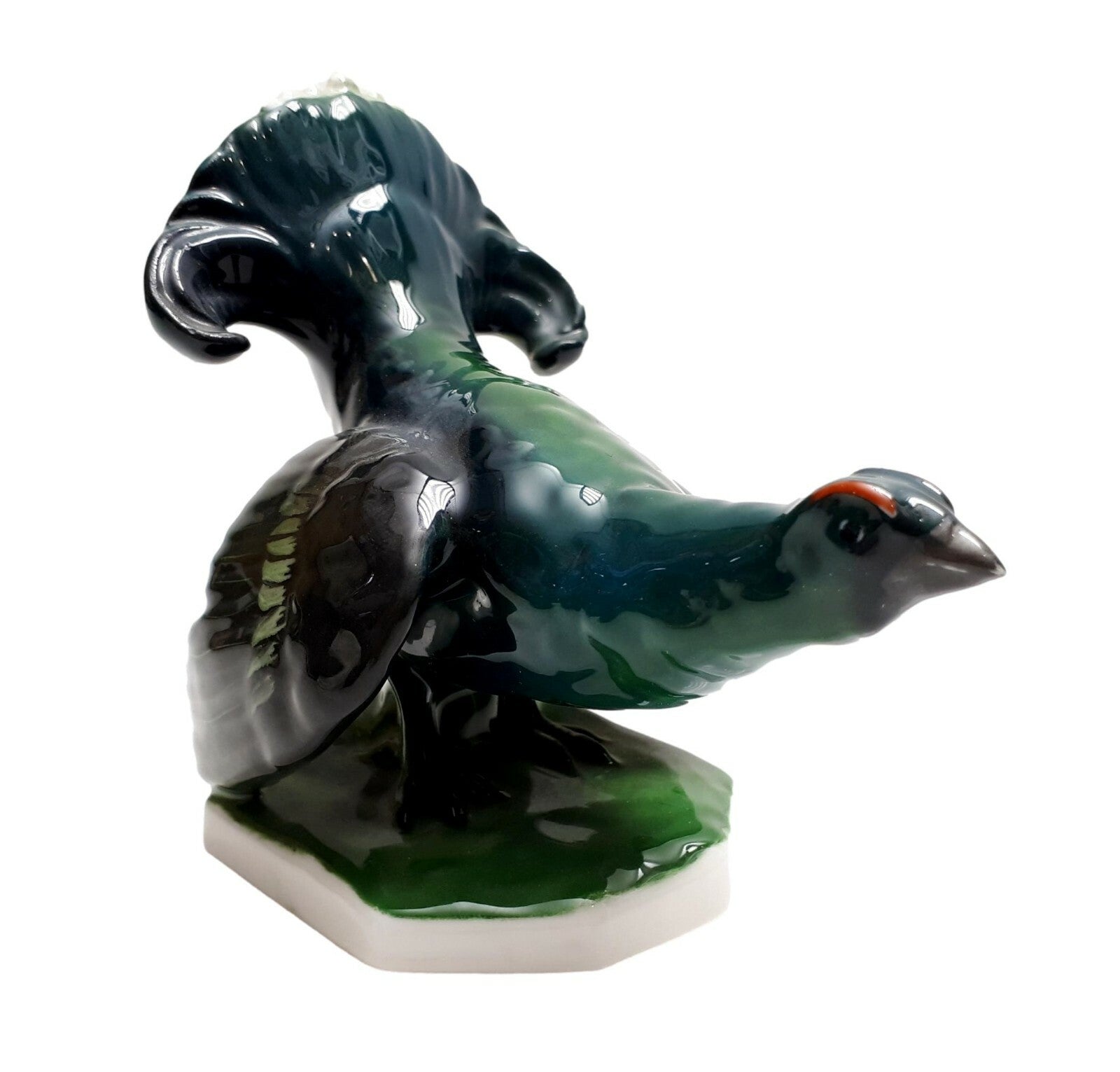 Fritz Diller - Rosenthal - Auerhahn Porzellan Figur - 1914 1918 - signiert 0