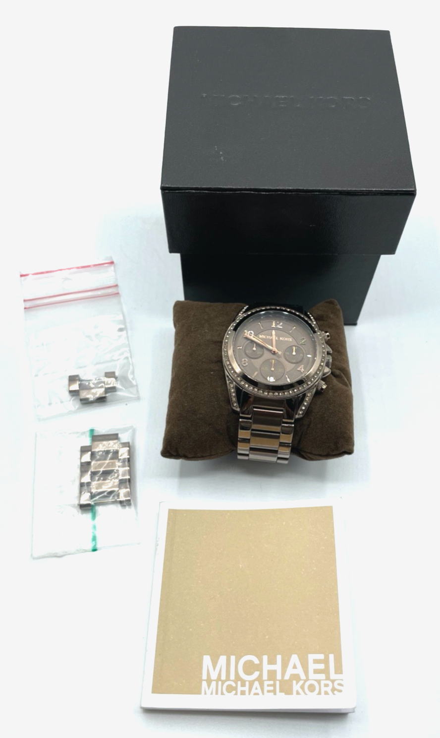 Michael Kors Damen Uhr Original Box + Papiere Bronze farbig 1A gepflegt !!!!!0