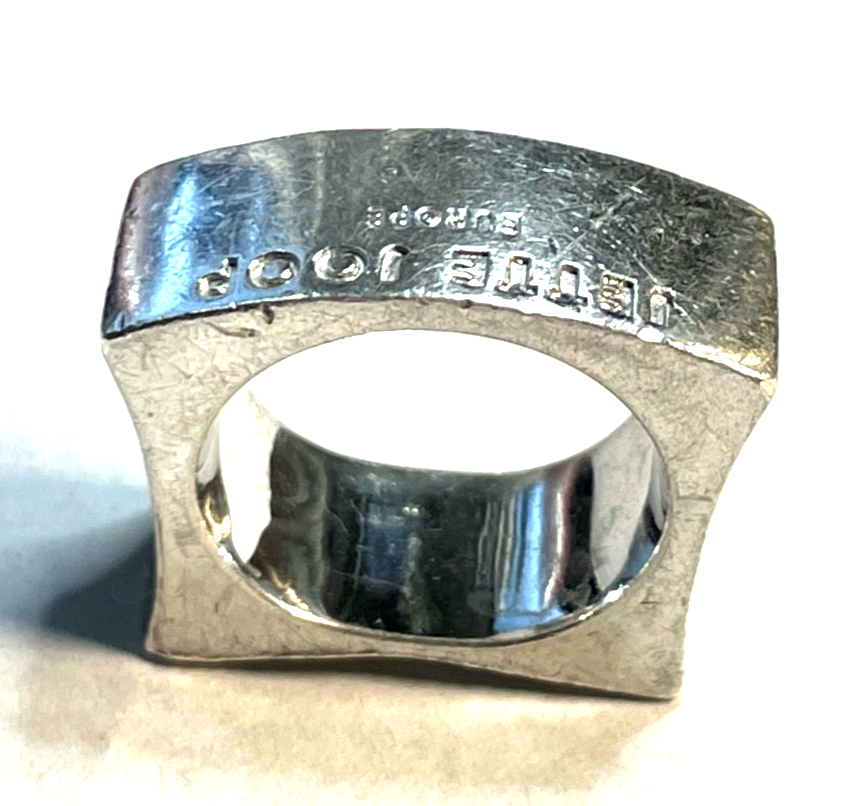 26,57 Gramm Jette Joop Europe schwerer Statement Ring 925 Silber Ø 17,5 mm RG 556
