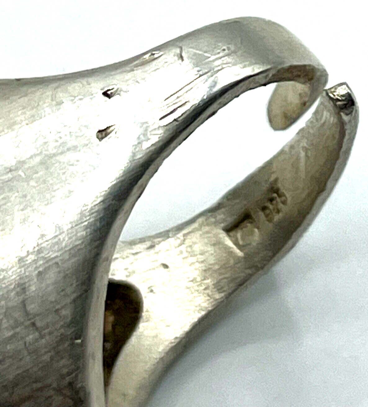 Vintage Designer Set 925 Silber Ring + Anhänger Jaspis massiv Handarbeit6