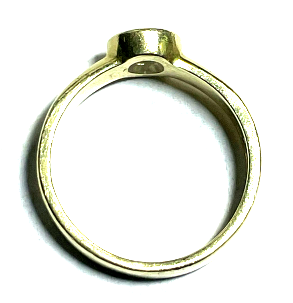 585 Gold 14 K Ring Solitär Brillant 0,5ct. unisex solide Juwelier Qualität RG 567