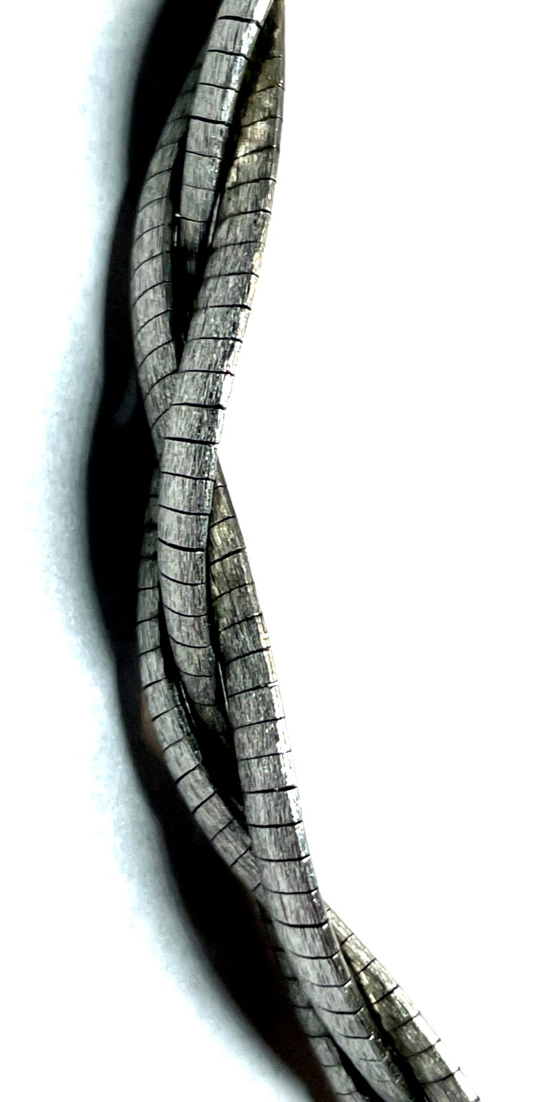 Solides 800 BG Silber Armband geflochten + Struktur Klassiker L 18,5 Handarbeit7