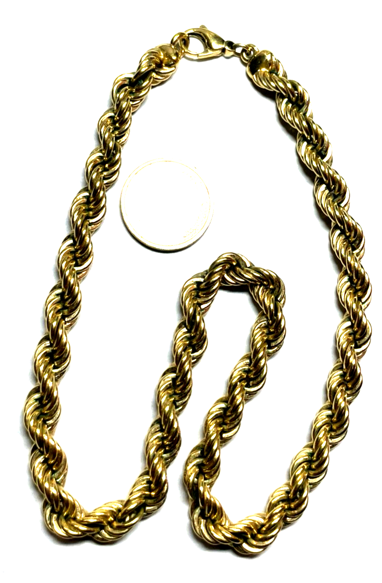 PL Pierre Lang mega Collier Statement Kordelkette  L 44 cm B 8,5 mm wie neu1