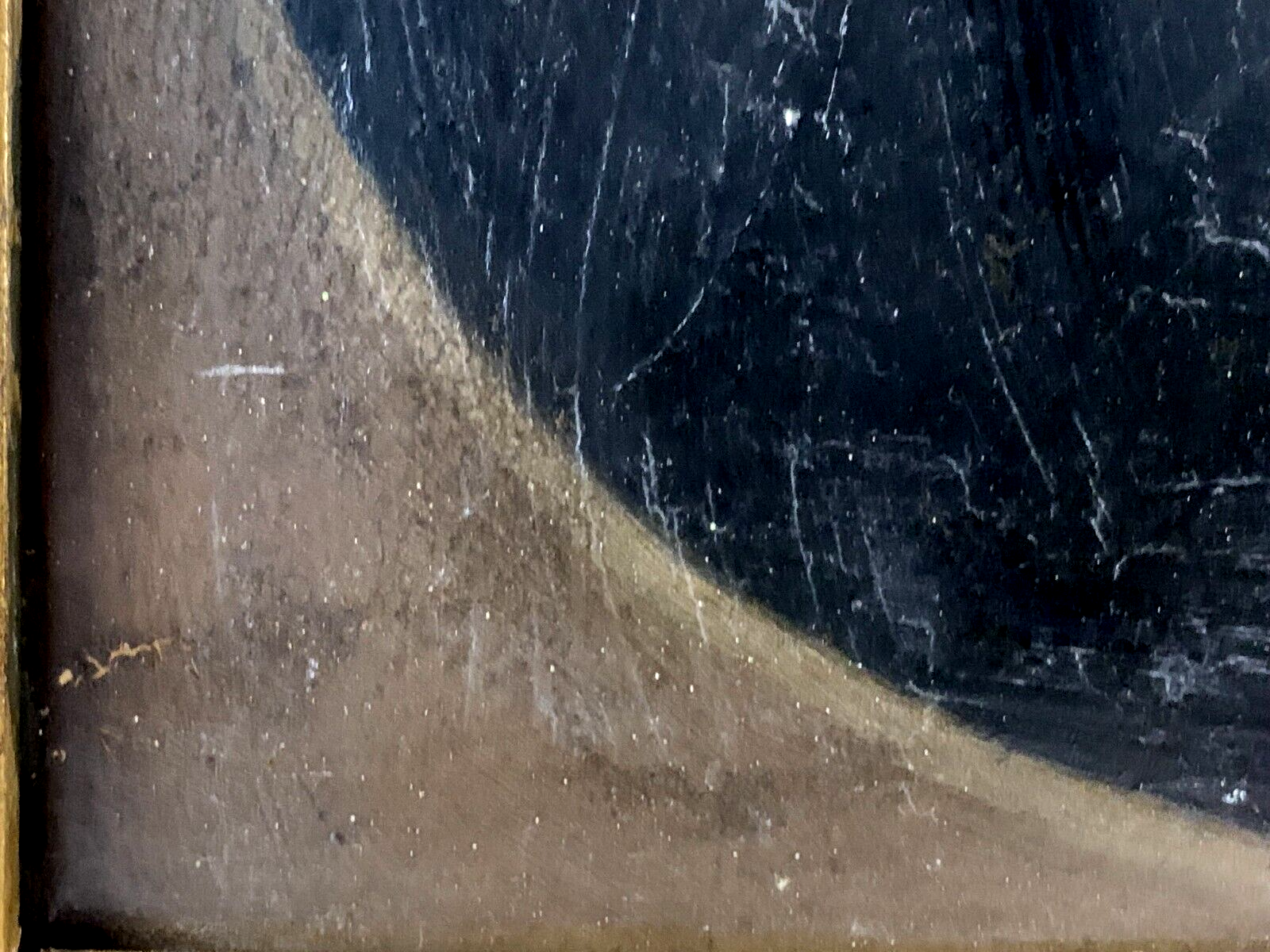 Biedermeier Männer Porträt um 1830 - Öl auf Holz - gerahmt - schöner Zustand6