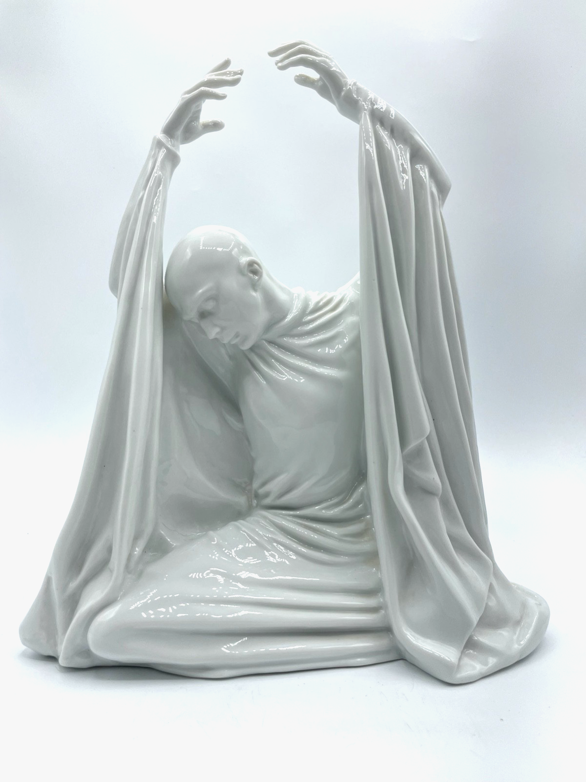 Rosenthal Porzellan Figur Waldemar Fritsch Tänzer H. Kreutzberg Gesang der Nacht1