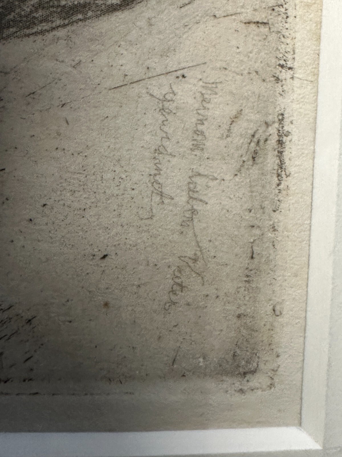 Hermann Struck 1846-1944 - Radierung  'Alter Jude aus Jaffa' - gerahmt Glas10