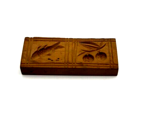 Antik kl. Holzmodel Springerle Model Backmodel Holz Handarbeit 2 diverse Motive2