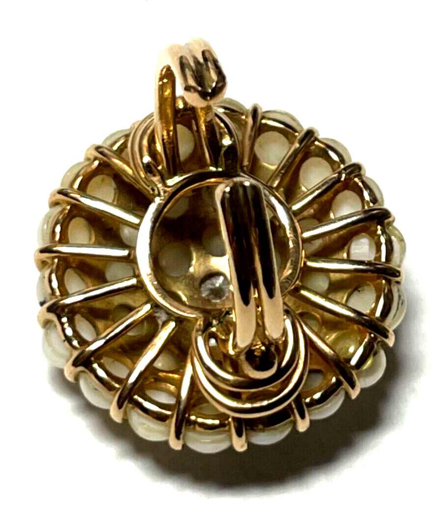 750 Gold 18 K Ring Perlen Brillant 0,25 ct offene Schiene Anfertigung Juwelier5