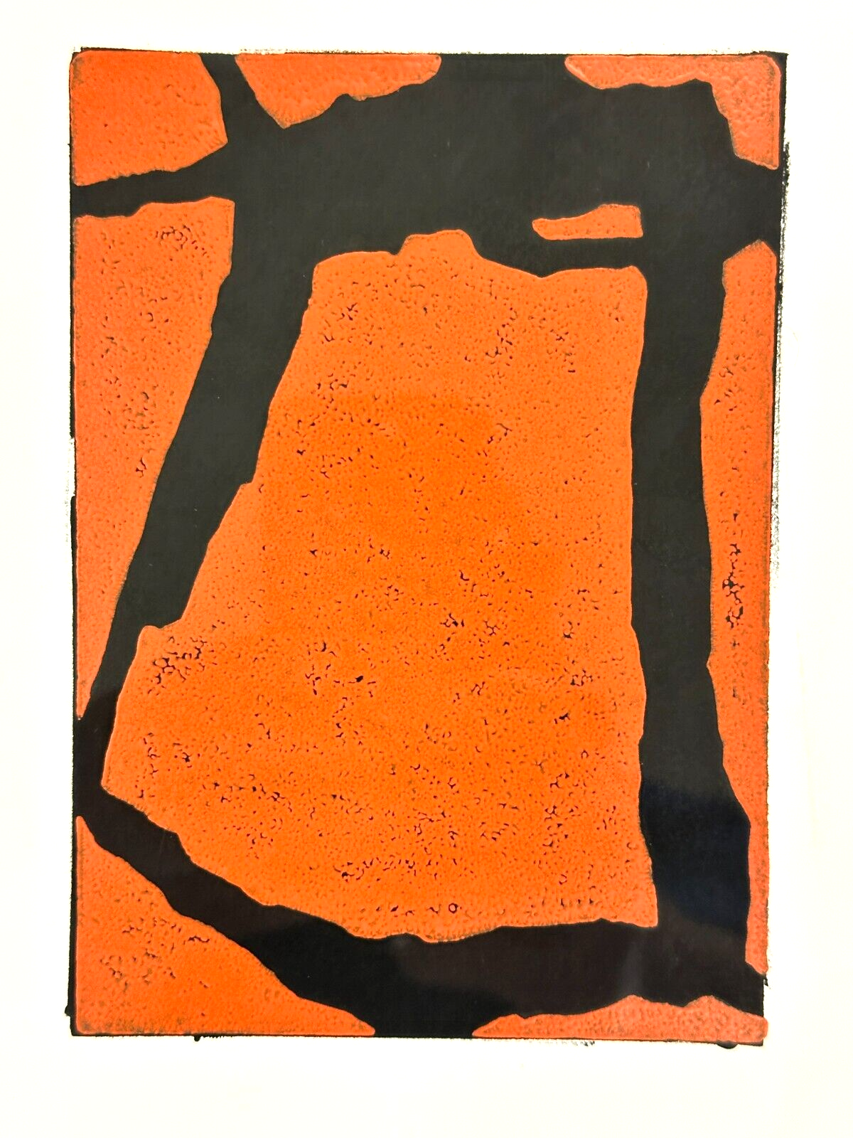 Martin Noël 1956-2010 - Holzschnitt - farbige Komposition 1997 - Artist’s Proof1