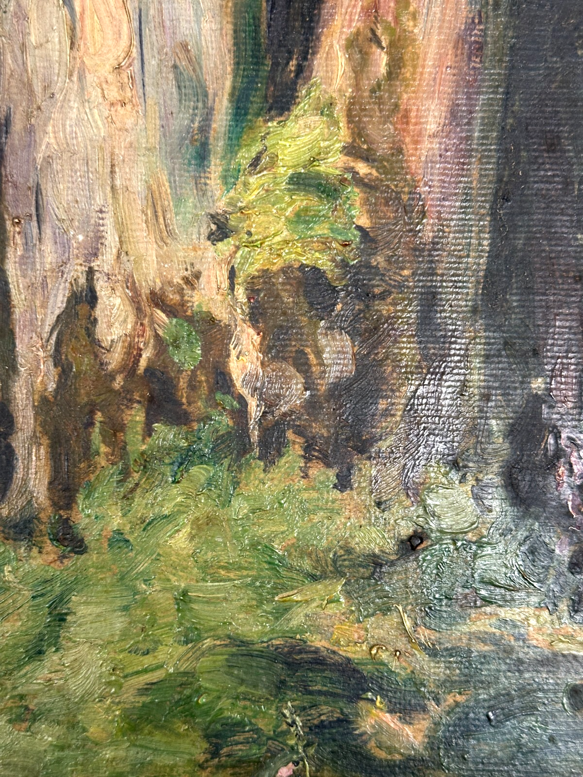 Robert Kiener (1866–1945) - Öl auf Platte 1927 - Spätimpressionismus - signiert4