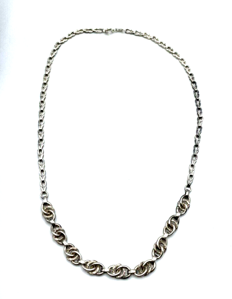 Solide vintage 800 SP Silber Kette Halskette 30erJ Collier L 51,5 cm F. Speidel1