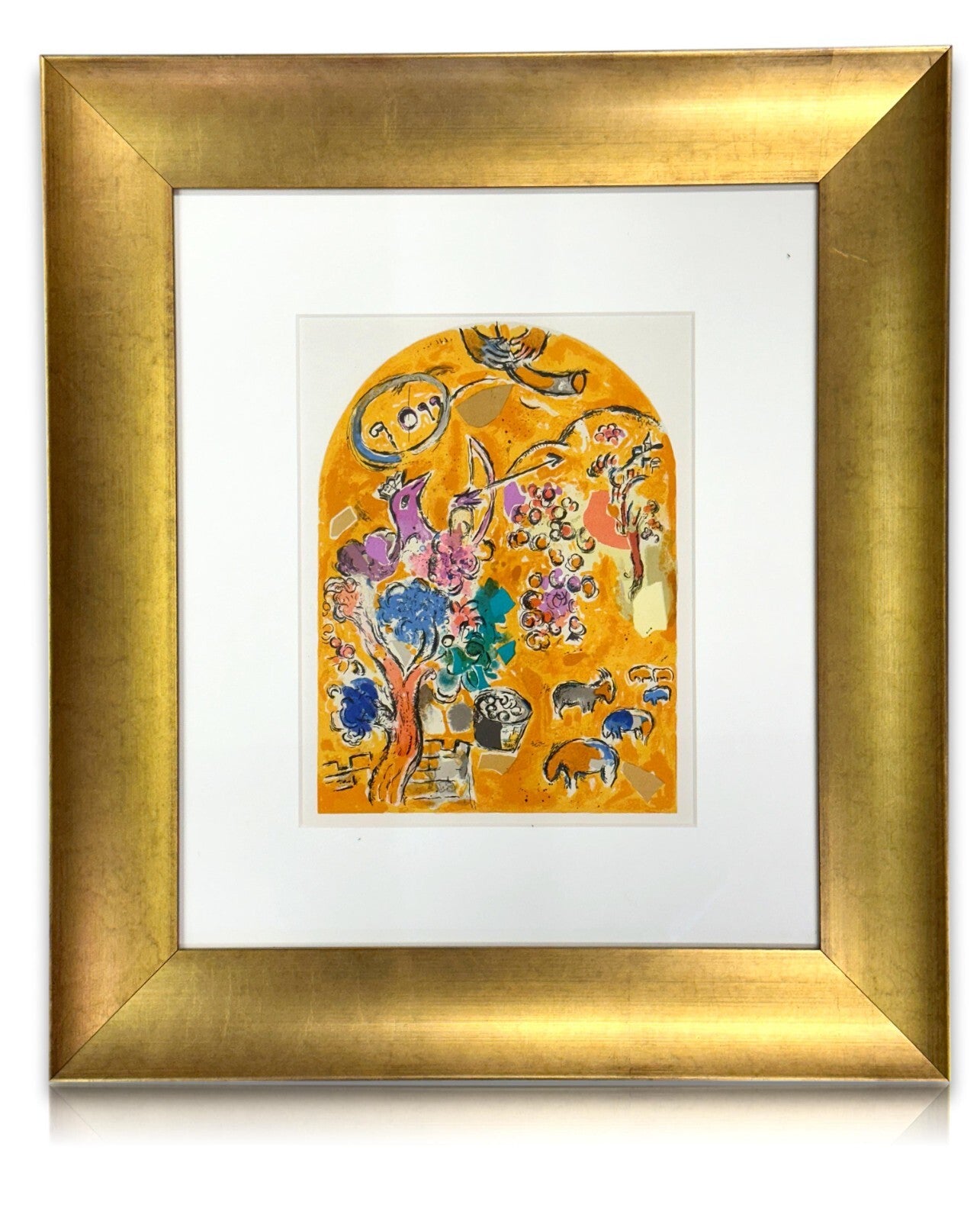 Marc Chagall 1887-1985 - Farblithographie - "La Tribu de Joseph" - Zertifikat0