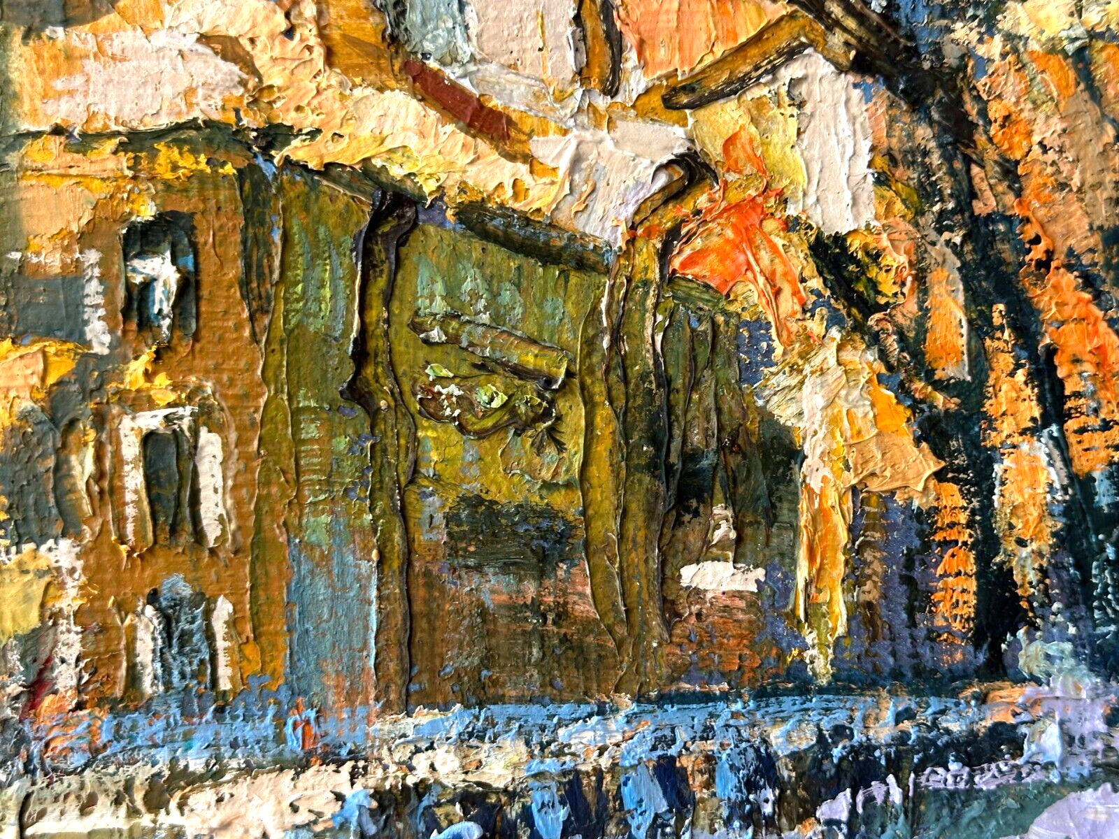 Öl auf Leinwand - Lisa Mikhailova - St. Petersburg Gribojedow-Kanal - gerahmt6