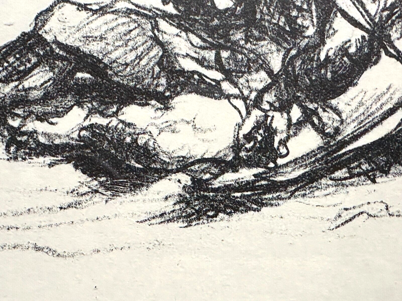 Max Slevogt - 1868-1932 - Lithographie - Original Abzug für Beilage - 'Hektor'3