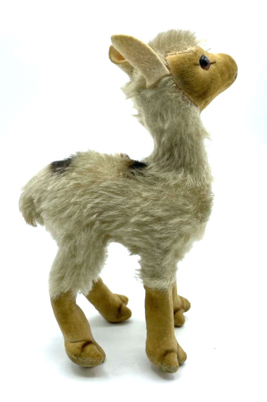 Vintage Steiff Mohair + Velours Lama  oder Alpacca ? ca. H 17 cm gepflegt3