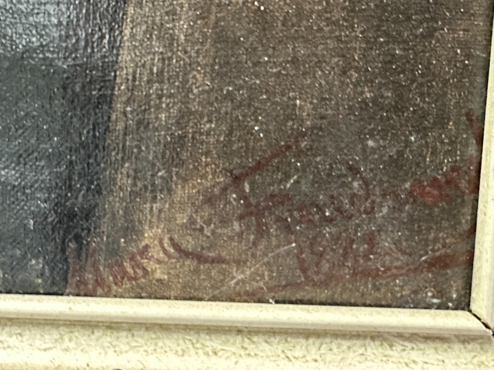 Damenporträt um 1842 – Öl auf Leinwand – gerahmt - Süddeutschland - sign.12