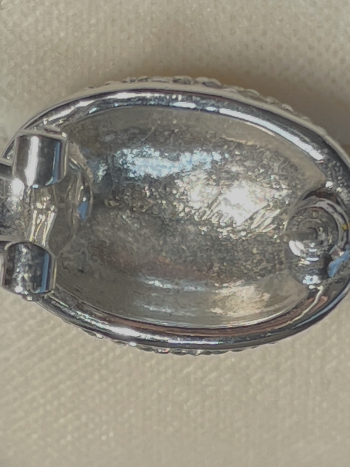 Ricarda M. Statement Ohrringe stattlich hochwertig Modeschmuck Strass neuwertig7