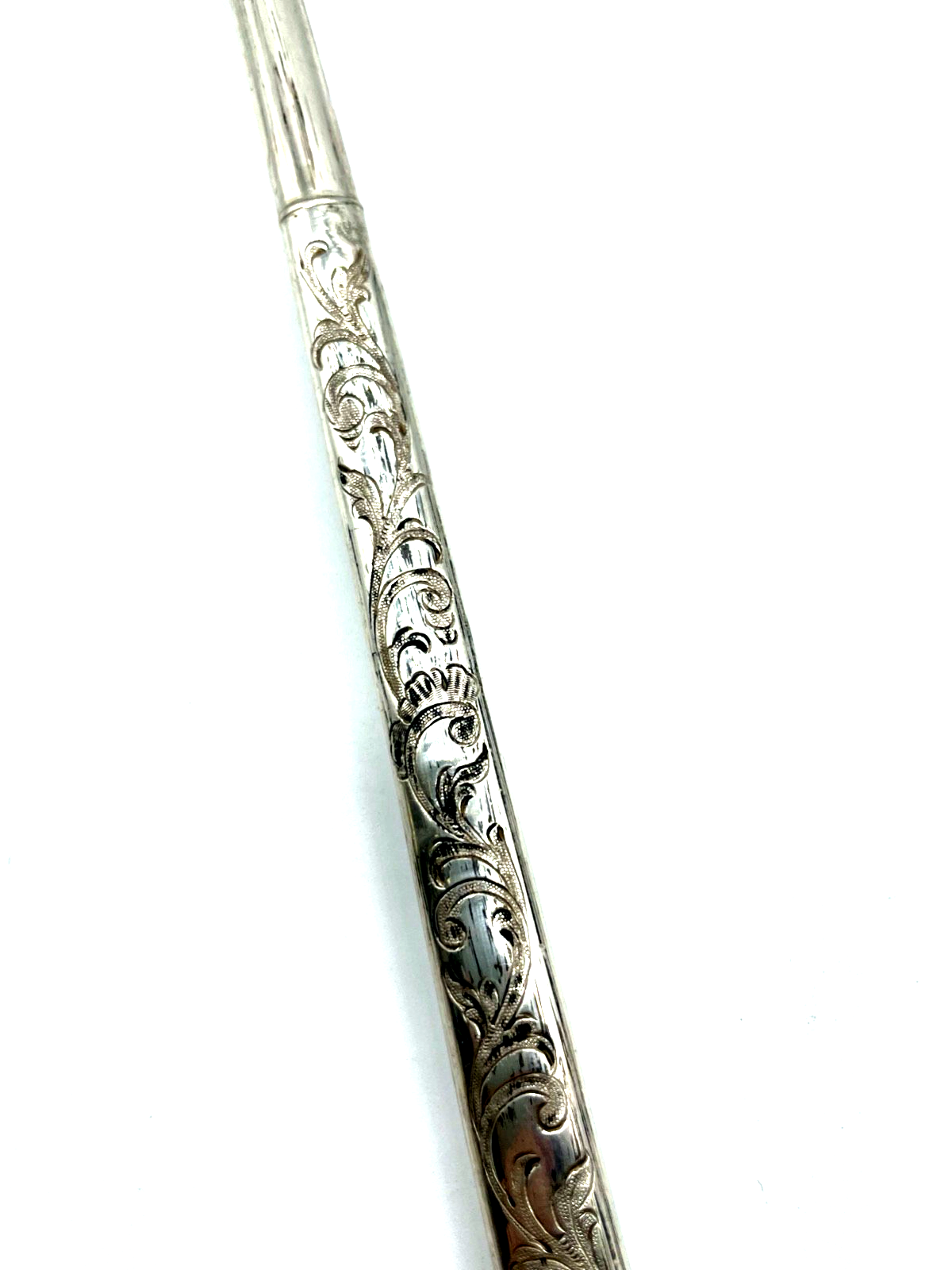 Antik  Biedermeier Silber 1 Vorleger Kelle alte Punzen L 38 cm teilvergoldet4