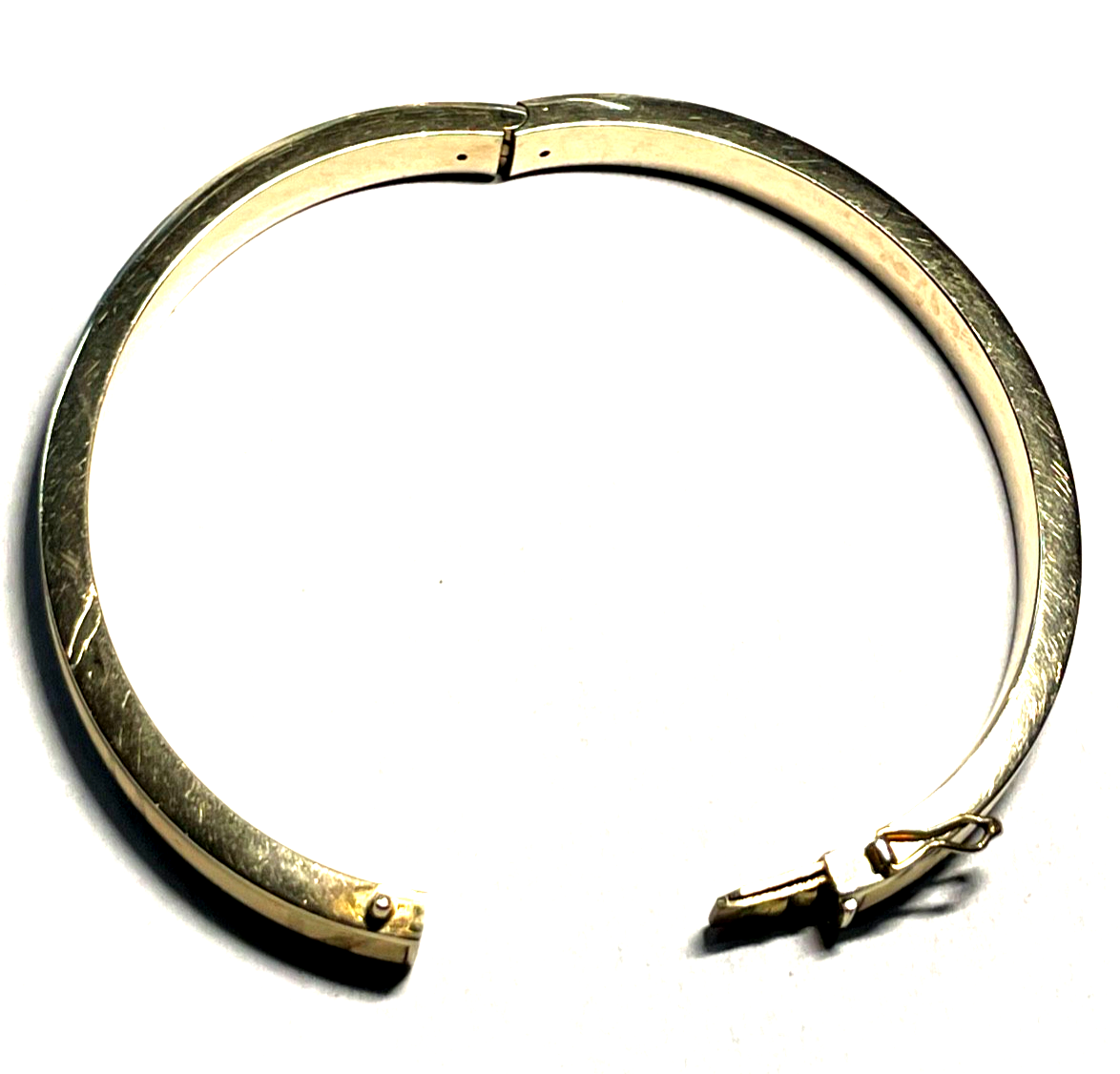 333 Gold 8 K Gelbgold klassischer Armreif Armschmuck elegant solide 62x55 innen6