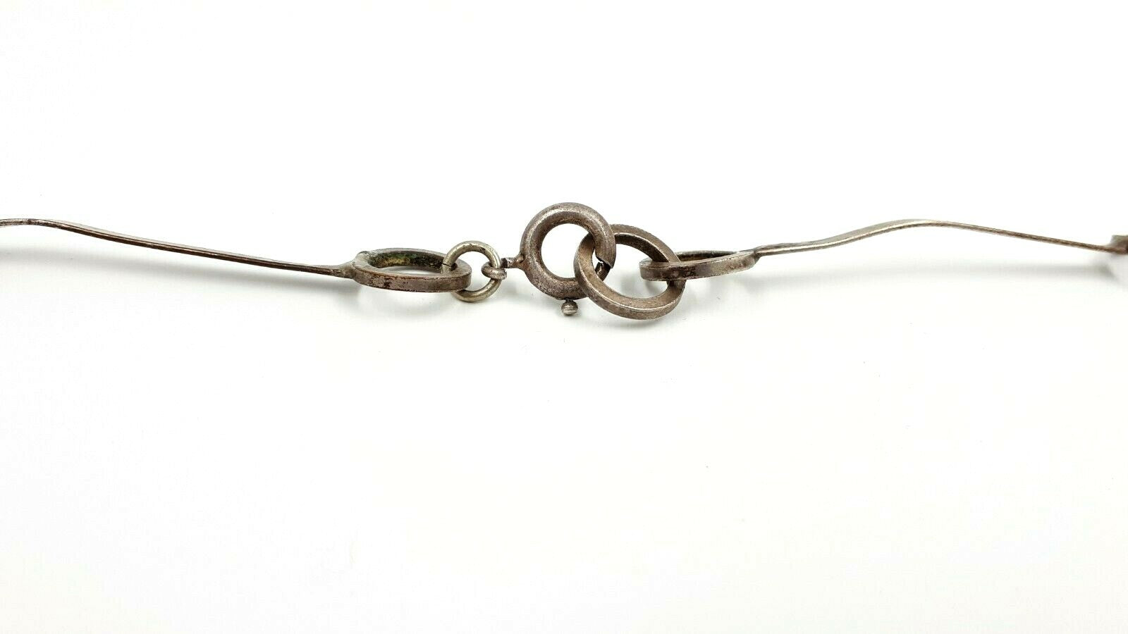 antiker Trachtenschmuck Jaspis - Halskette Necklace - Schmuckstein Cabochon4