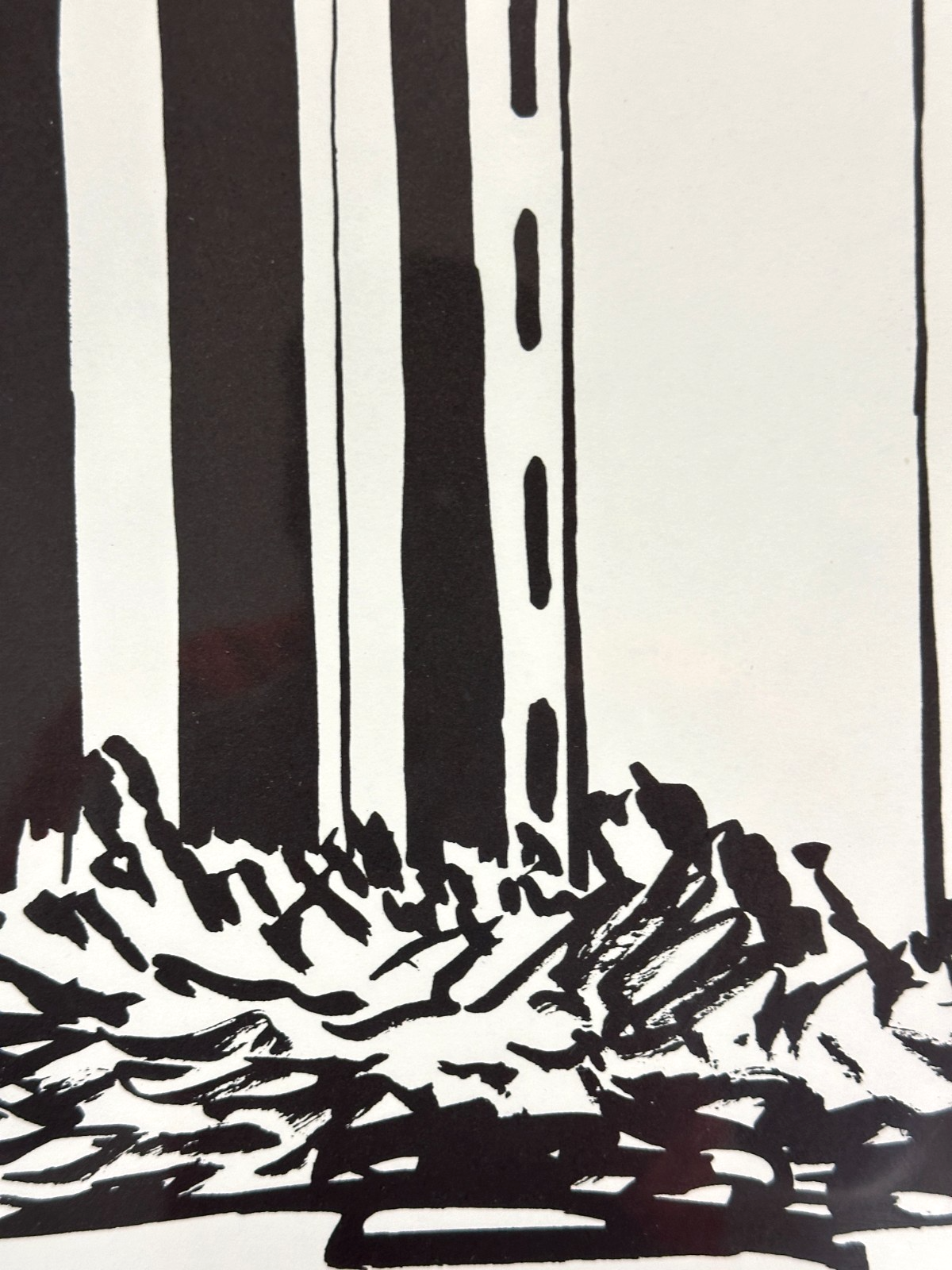 Werner Heldt – Berliner Trümmerlandschaft – Druck aus der Berliner Mappe – unsig2