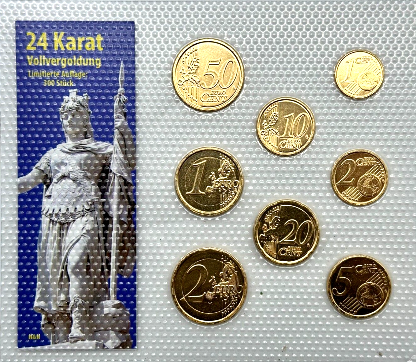 KMS San Marino - 2009 - Euro €  24ct Vergoldet -  limt. Auflage 300 Stück0