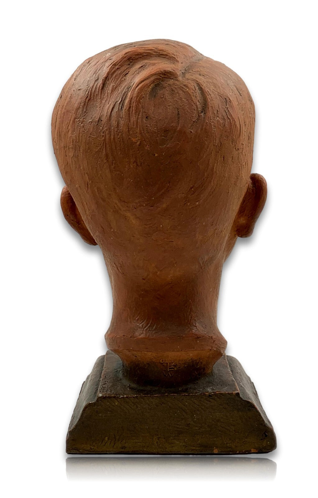 Wilhelm Frass 1886-1968 - Terrakotta Büste Skulptur - 'Michael 1948' - signiert4