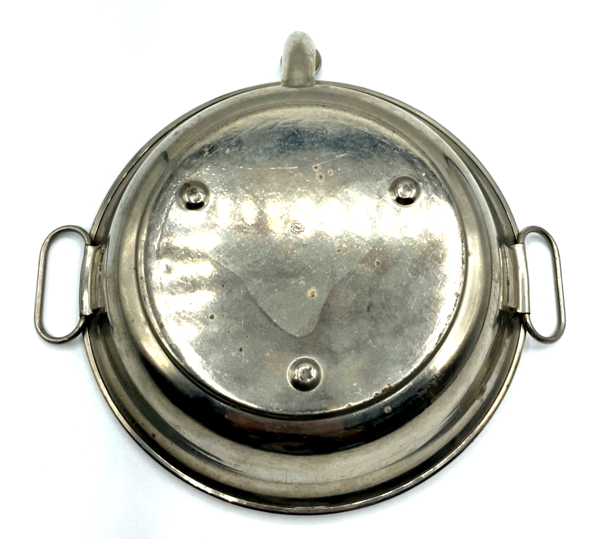 Antik Porzellan Baby Teller Kinder Warmhalteteller 1910 F&R Fischer Göppingen3