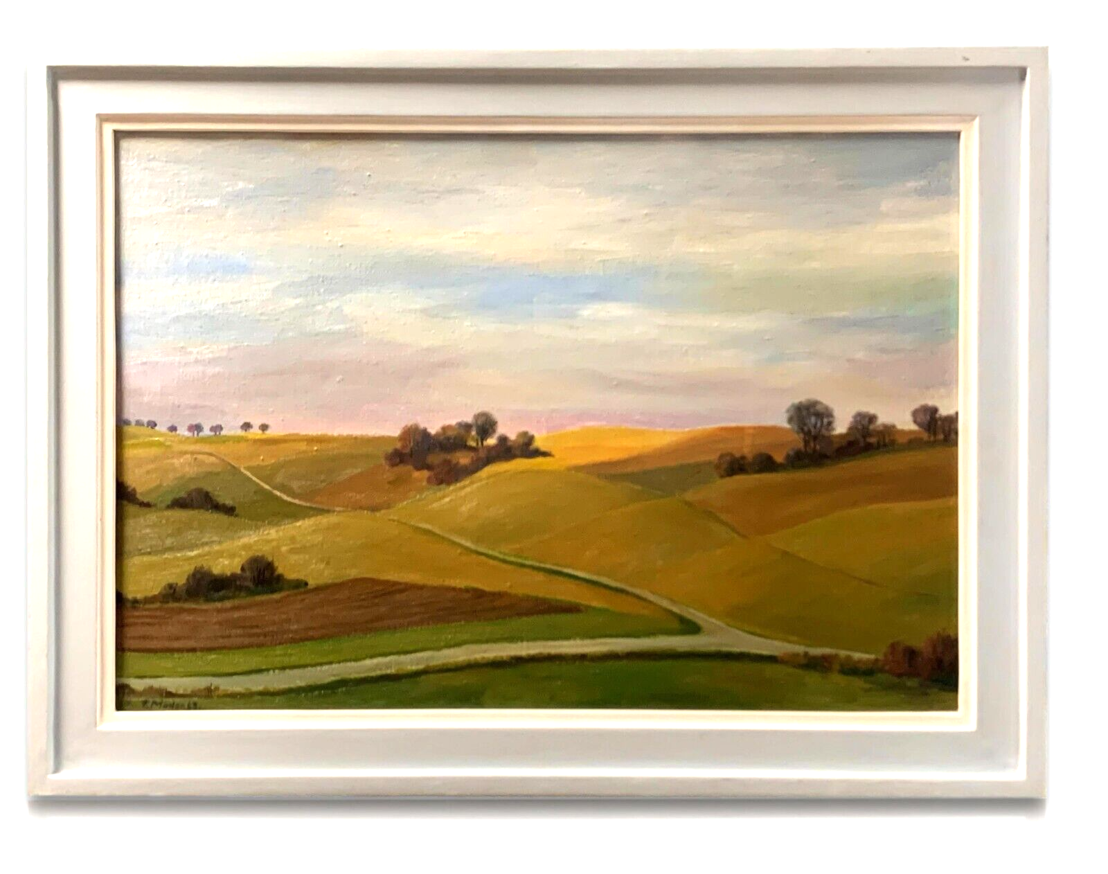 Fritz Mader 1900-1998 - Herbstliche Alb 1983 - Öl auf Leinwand - gerahmt - sign.0