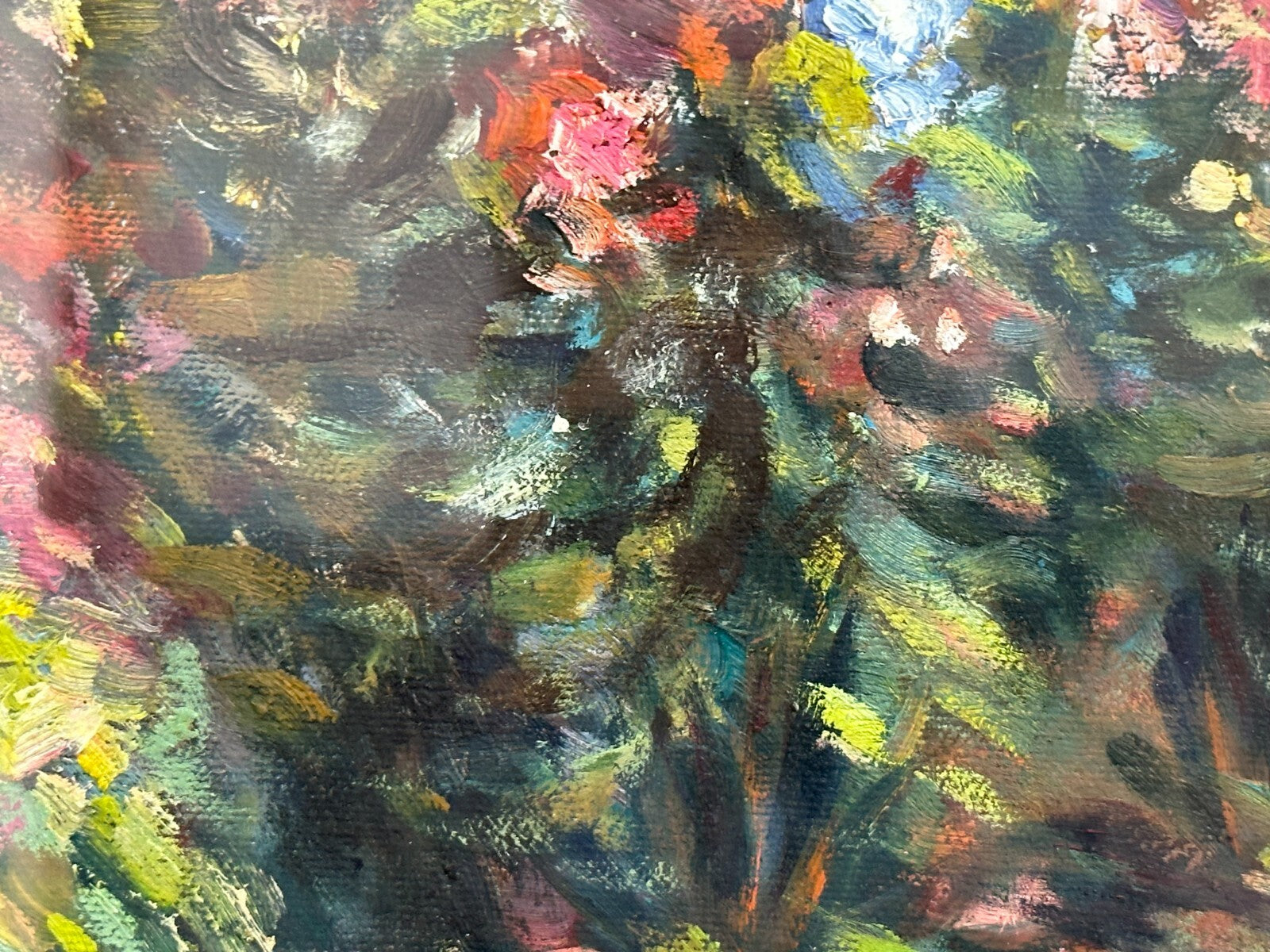 Öl auf Leinwand - Claude Monet 'The Artist's Garden in Argenteuil' - signiert3