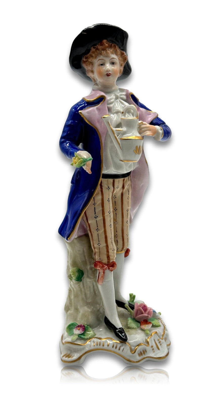 Sitzendorfer Porzellanmanufaktur - Gärtner Rokoko Porzellan - Porzellanfigur1