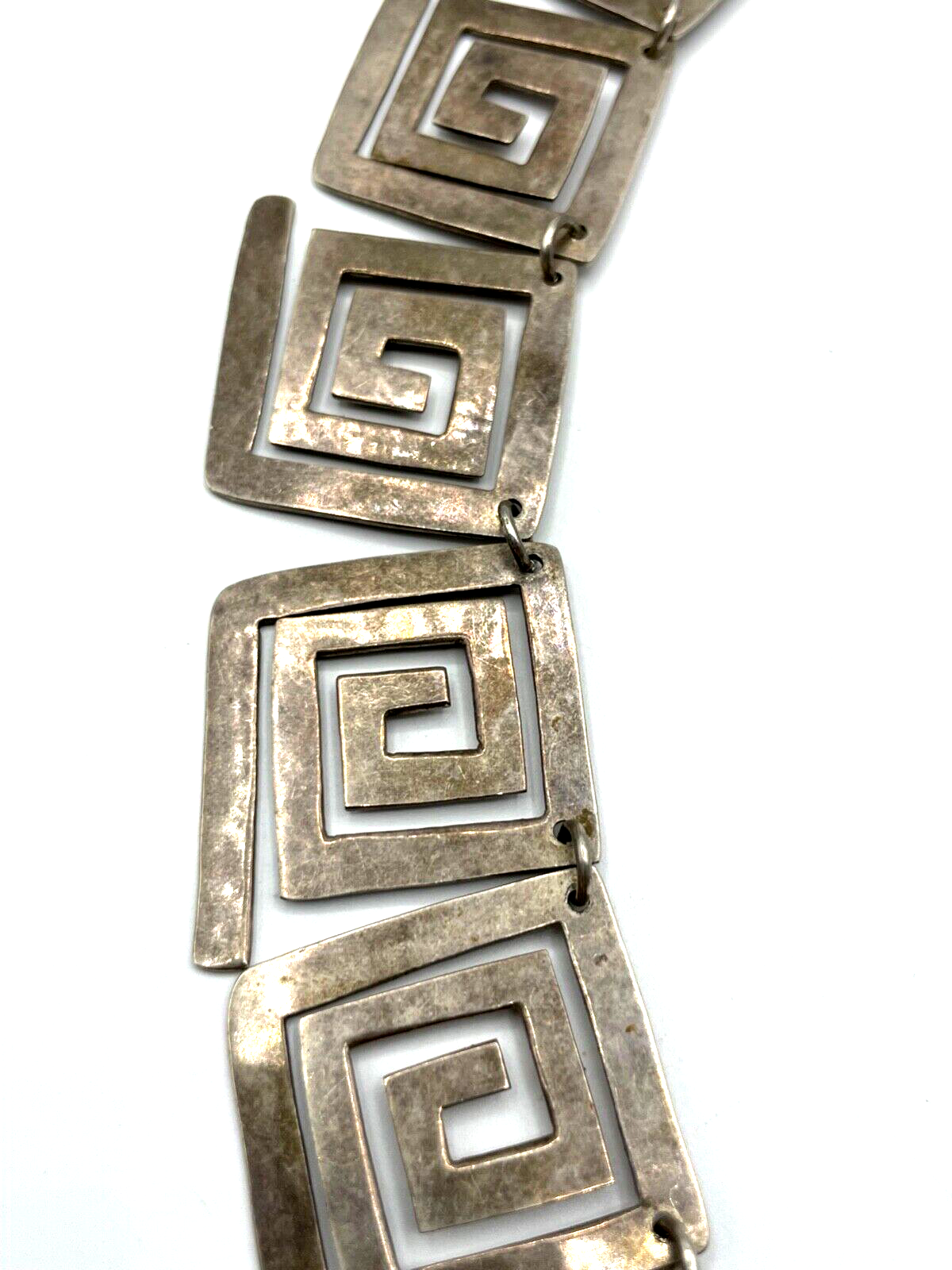 Mega 800 Silber Collier Silberkette Handarbeit Ethno Halskette Statement 84 Gr.5