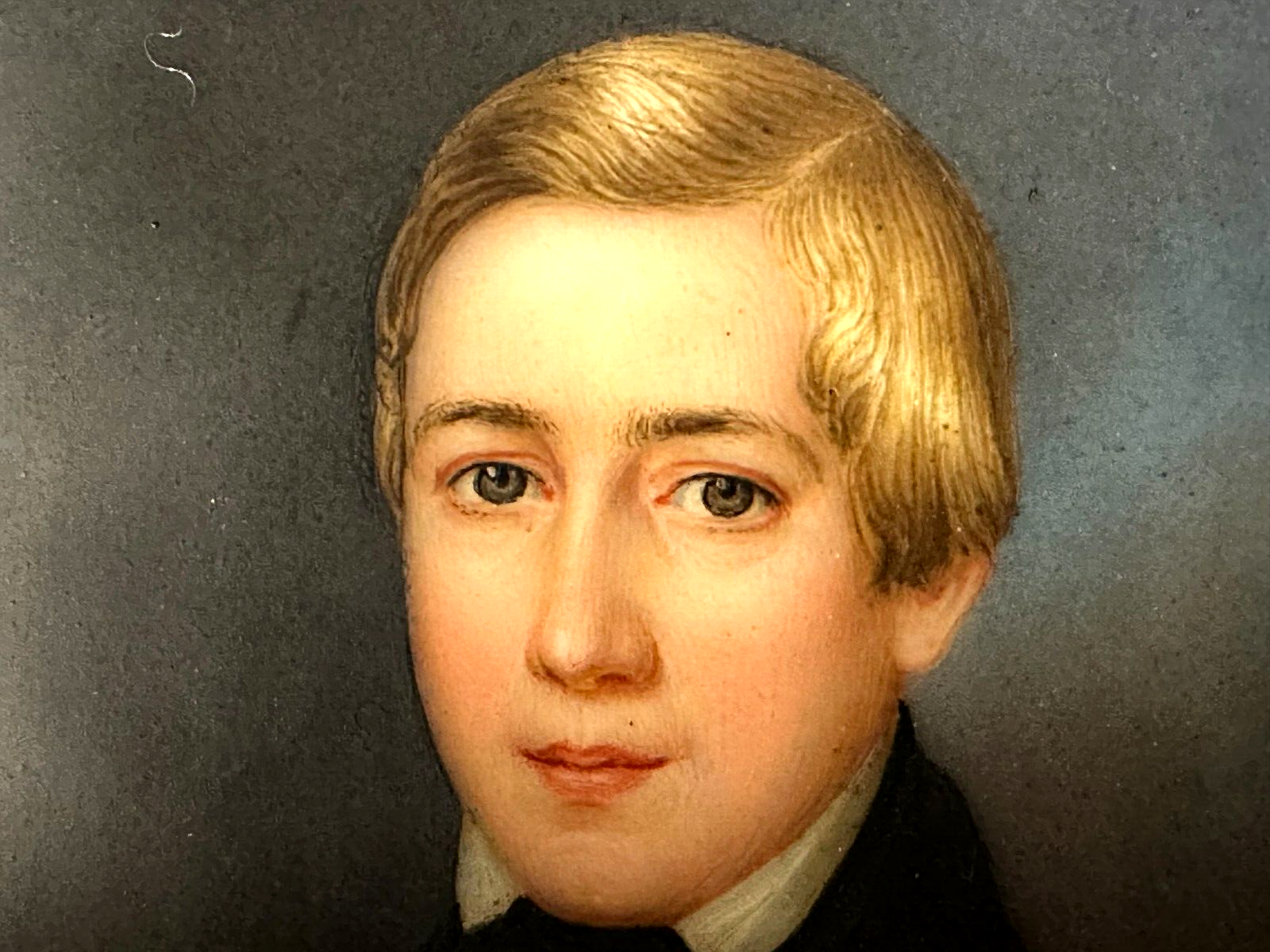 Miniatur Lupenmalerei 1840 - Johann Carl Stern 1823-1886 - Signiert - Gerahmt2