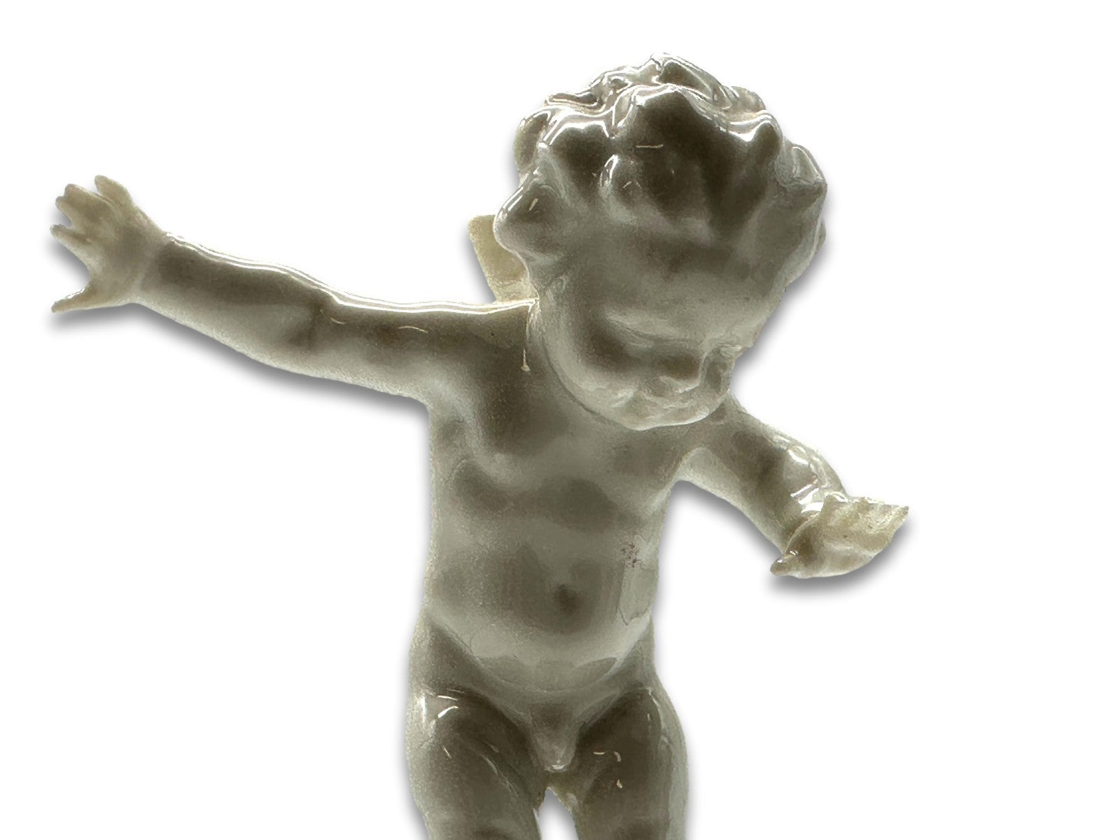 Hutschenreuther Putto auf goldener Kugel – Entwurf Karl Tutter - signiert7