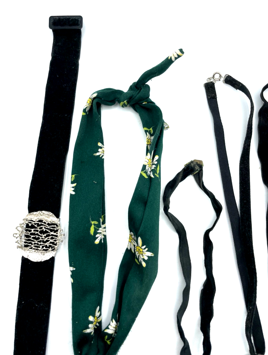 Konvolut antik + neu Wasen oder Wiesen Schmuck Dirndl Trachten Folklore Edelweiß1