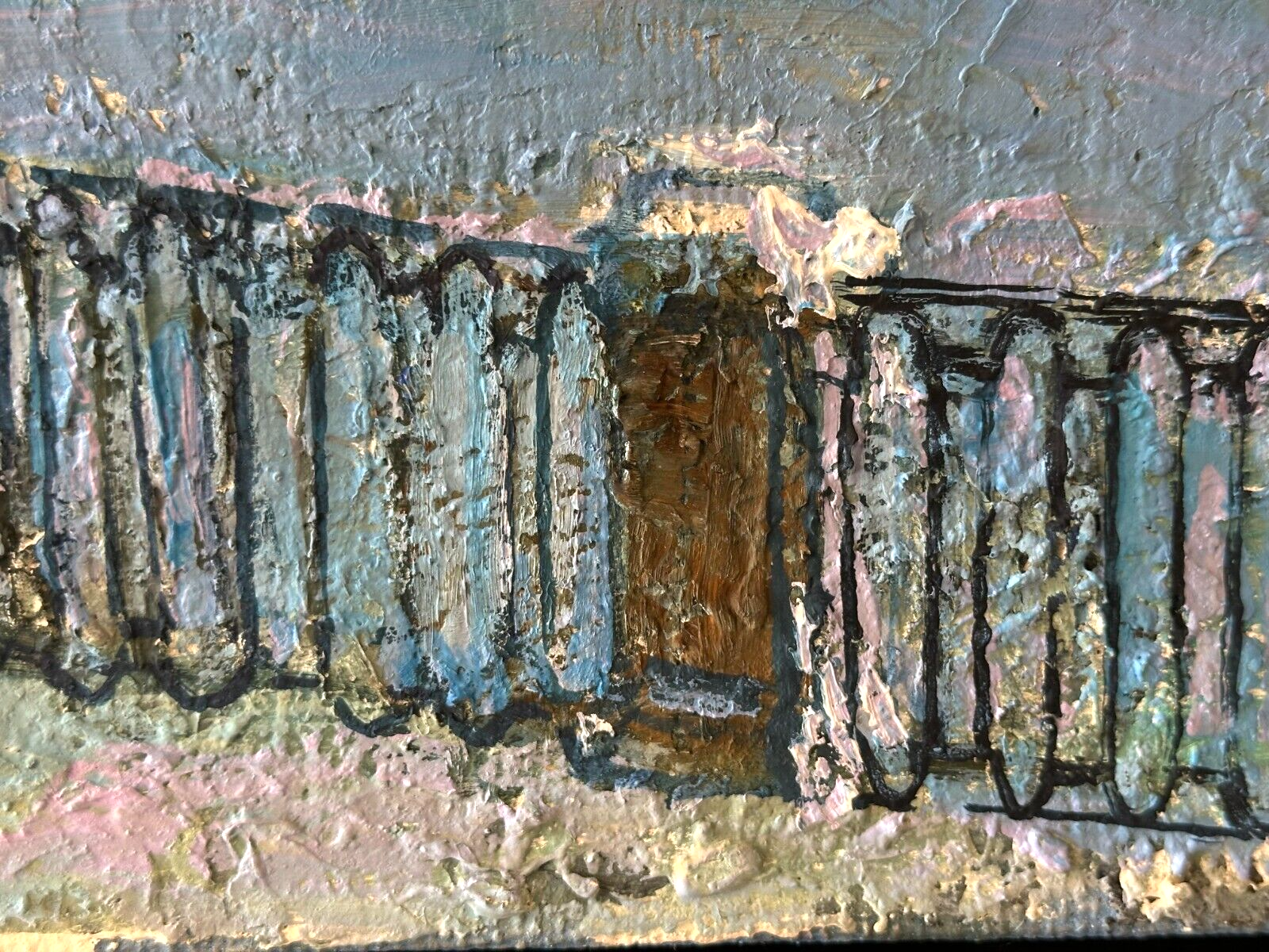 Öl auf Leinwand - Lisa Mikhailova - St. Petersburg Gribojedow-Kanal - gerahmt10