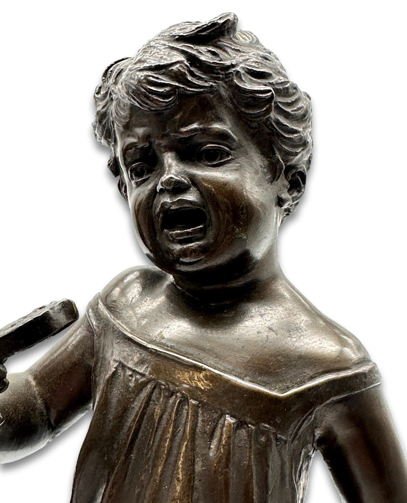 Alois Mayer - Kinderfiguren Paar - 28cm - Metallguss patiniert -  signiert4