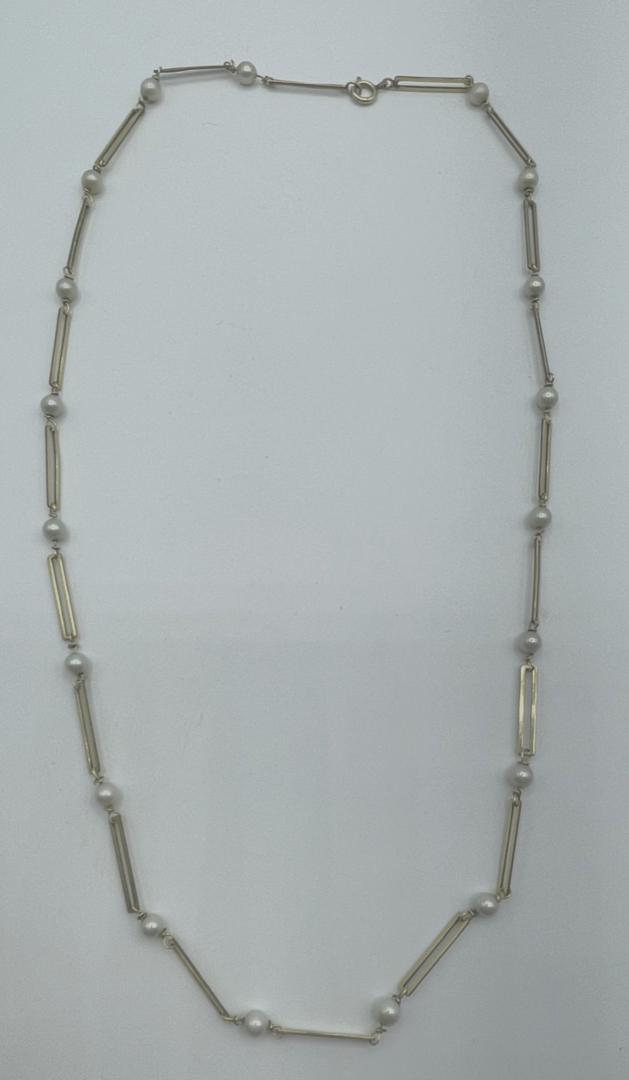 K&L Amerikaner Gold Double Kette mit 18 echten Akoya Perlen Klassiker L 61,5 cm5