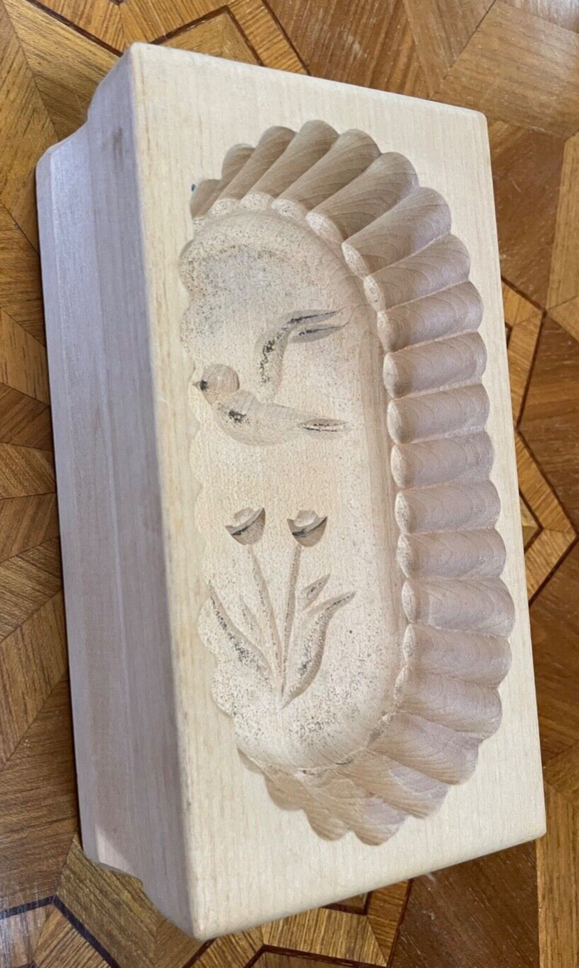 Dachbodenfund alte Model Buttermodel Butterstempel aus Holz Handarbeit gepflegt1