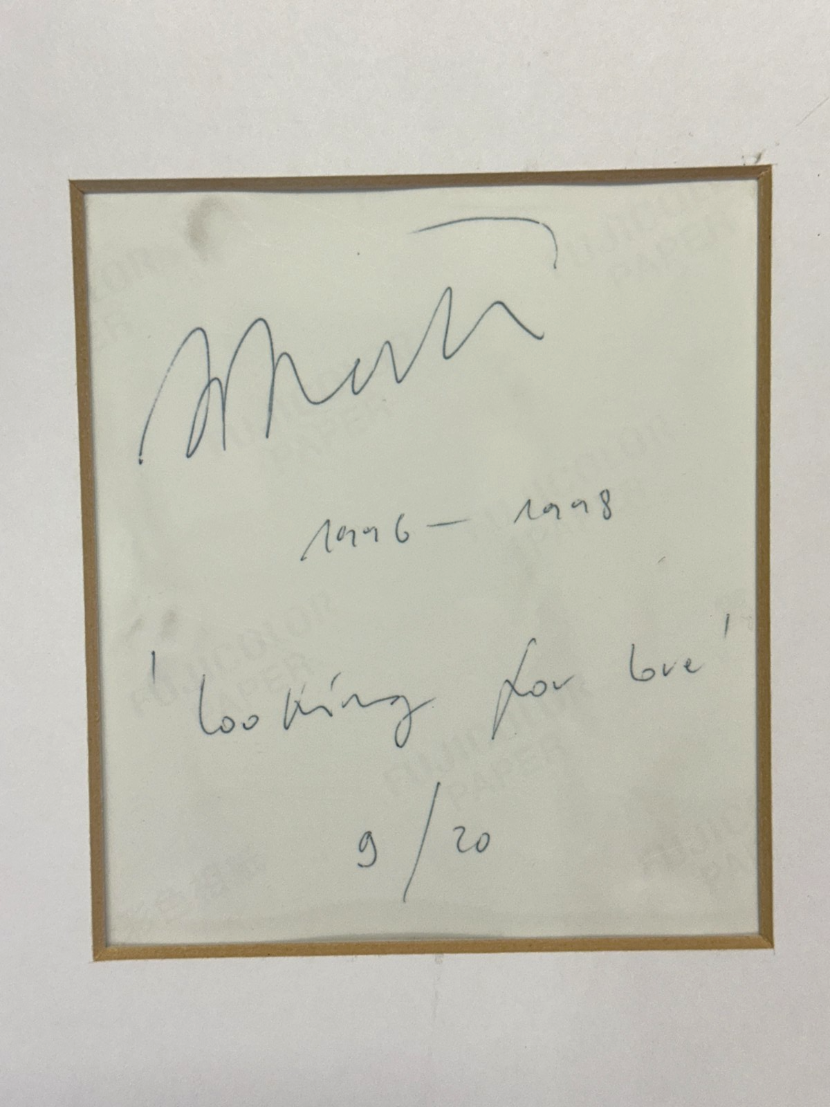 Daniele Buetti – „Looking for Love“ (1996–1998) - C-Print - signiert, nummeriert9
