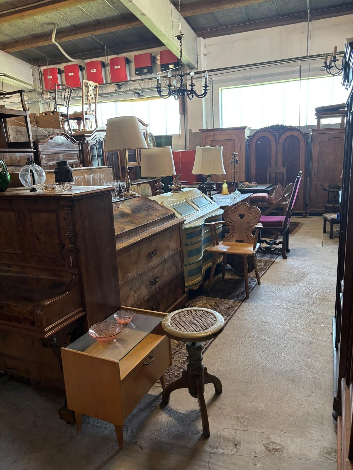 Geschäftsauflösung kompletter Antiquitätenladen Biedermeier Jugendstil Art deco12