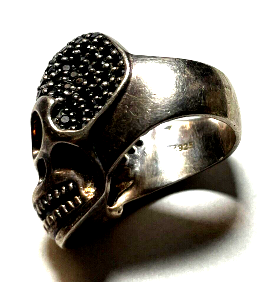 Thomas Sabo Silber Ring Skull mit Pavé Rebel at heart RG 56 unisex Totenkopf7