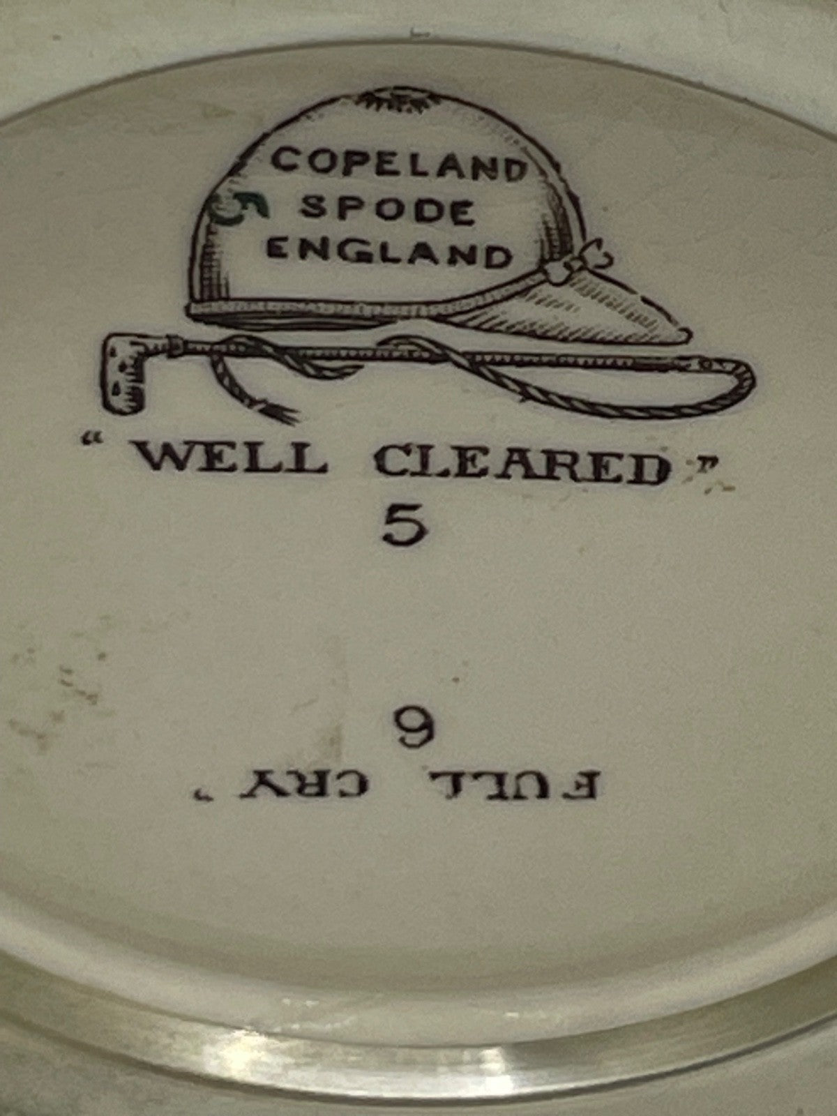 Vintage Bar Set Copeland Spode England Sterling Silber Herring's Hunt 4 teilig11