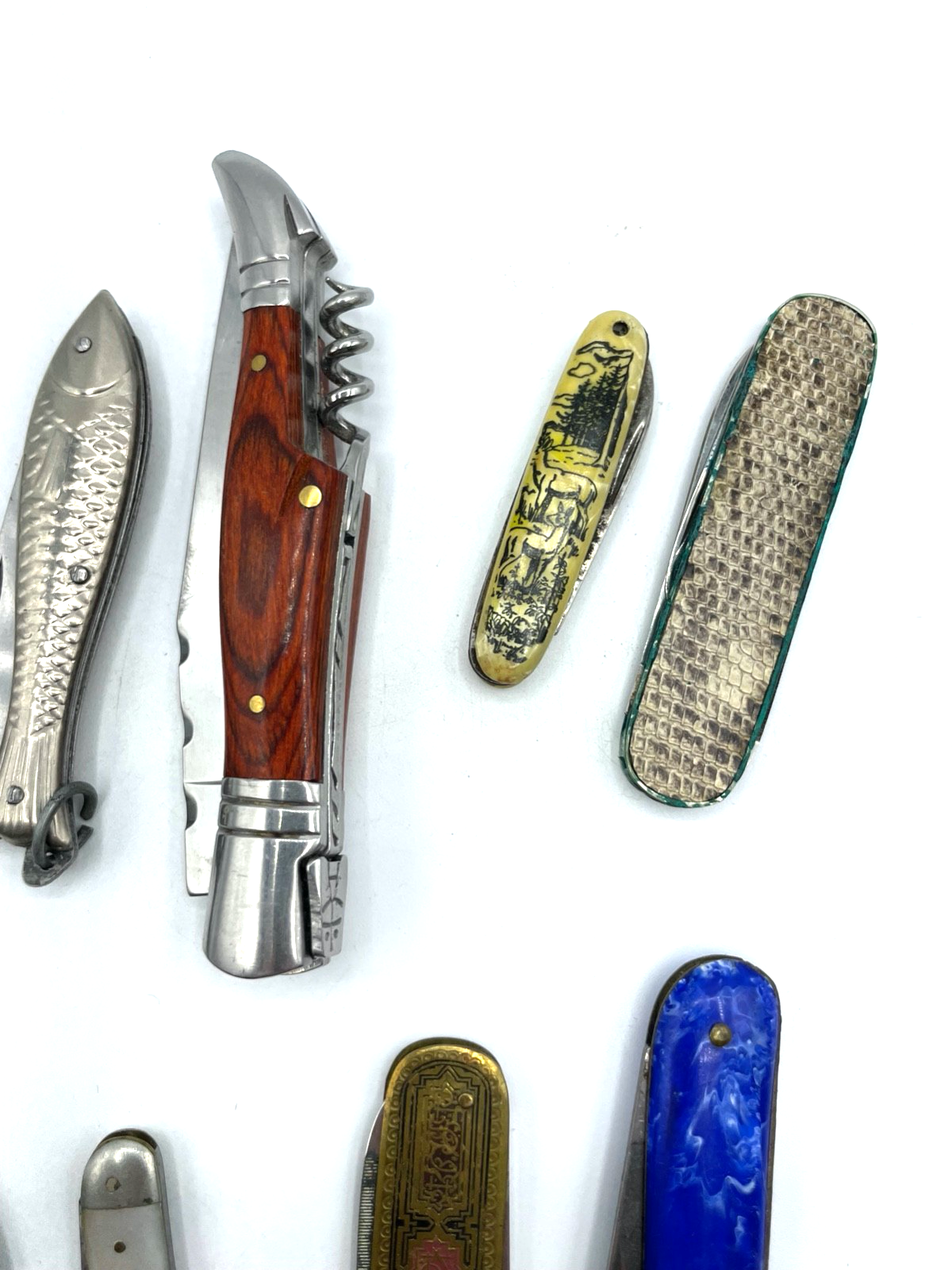 9 alte Taschenmesser Sammlung Konvolut gepflegt2