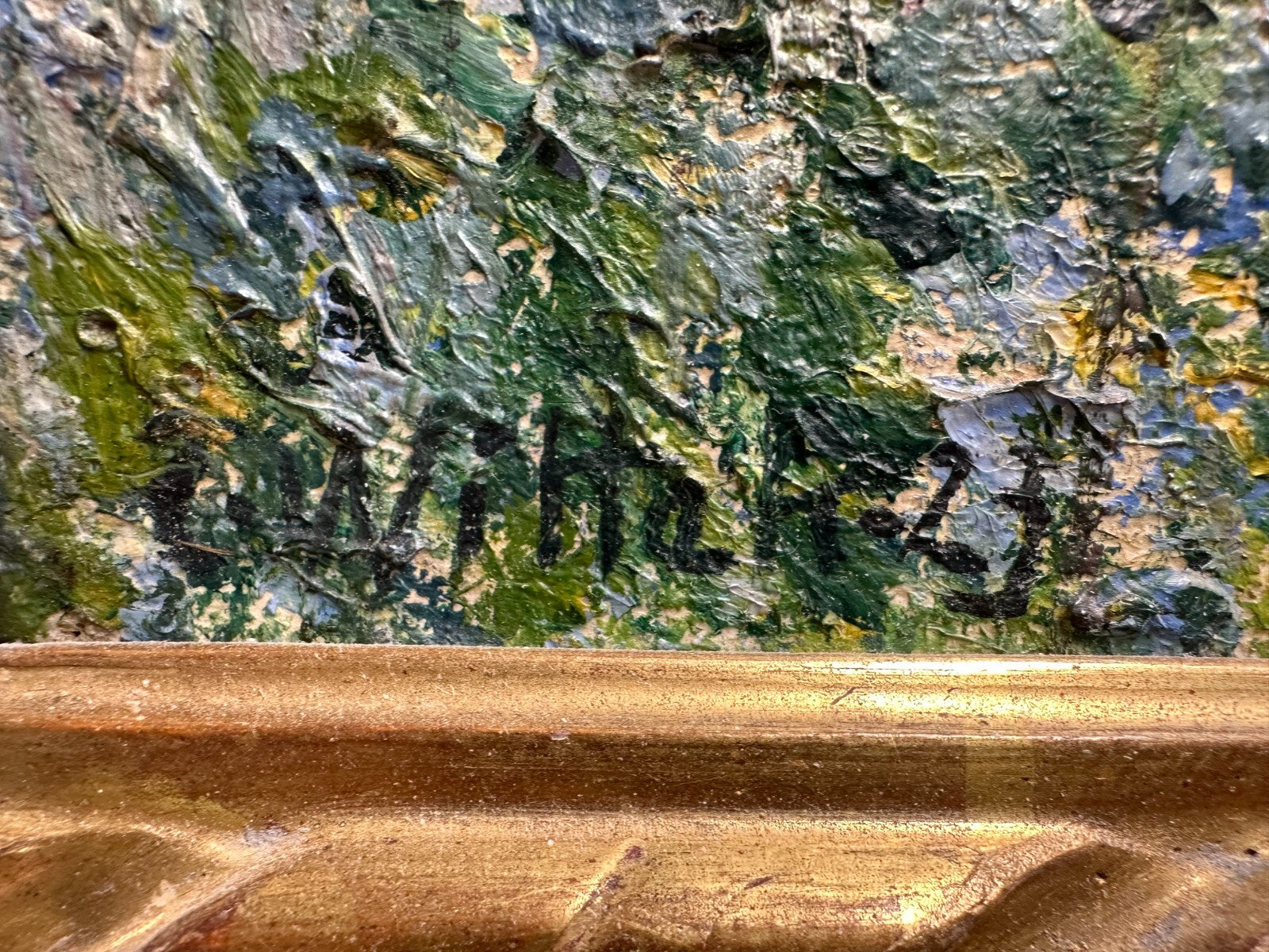 Öl auf Leinwand - Impressionismus - Landschaftsgemälde - Carl Wittek 19238