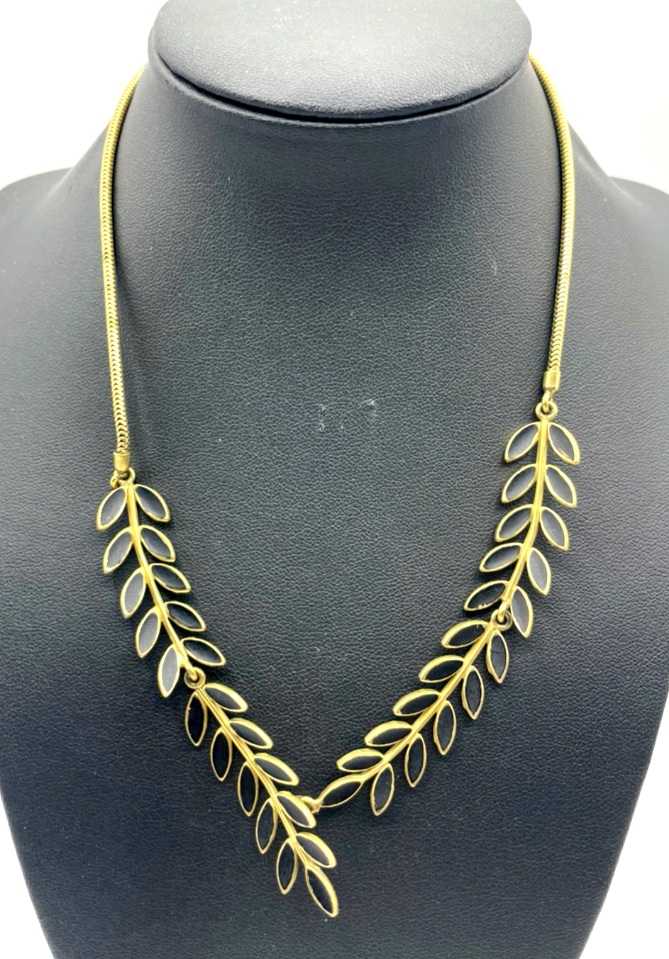 Vintage mid-century Collier apart und elegant hochwertiger alter Modeschmuck0