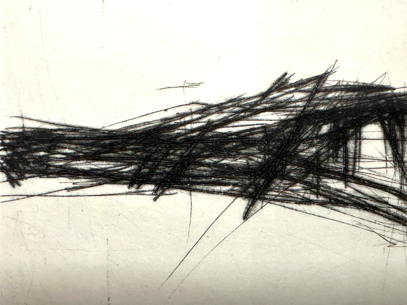 Jürgen Kottsieper - Radierung 2009 - signiert - Nr. 2/7 - expressive Komposition6
