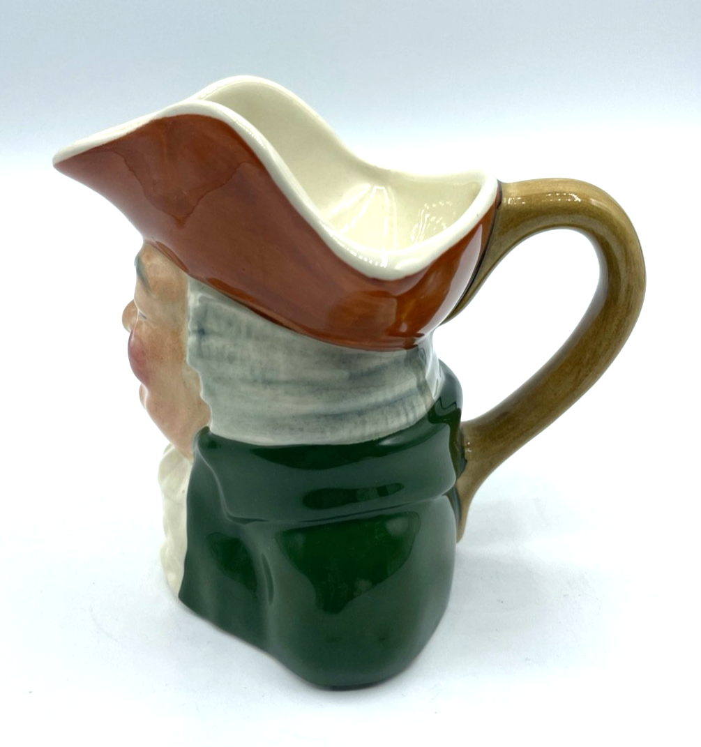 Vintage dekorativer Gesichter Krug Becher Charakter Mug England Staffordshire5