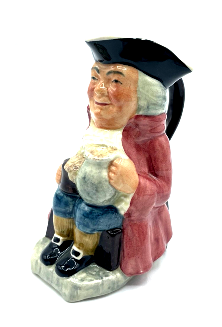 Vintage Dekorative Figuren Tasse Becher Charakter Mug Krug England Sylvac Squire1