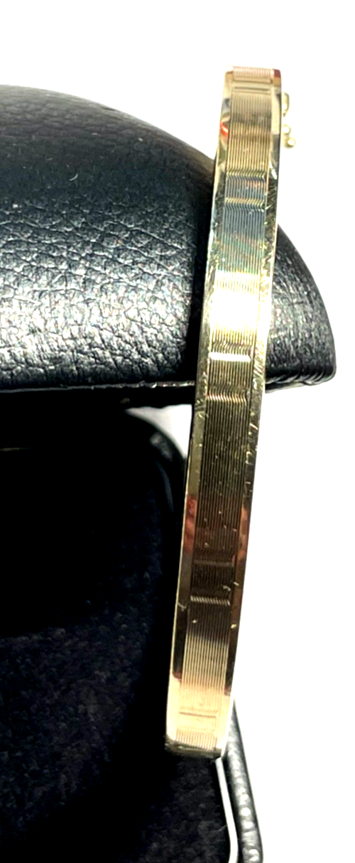 333 Gold 8 K Gelbgold klassischer Armreif Armschmuck elegant solide 62x55 innen2